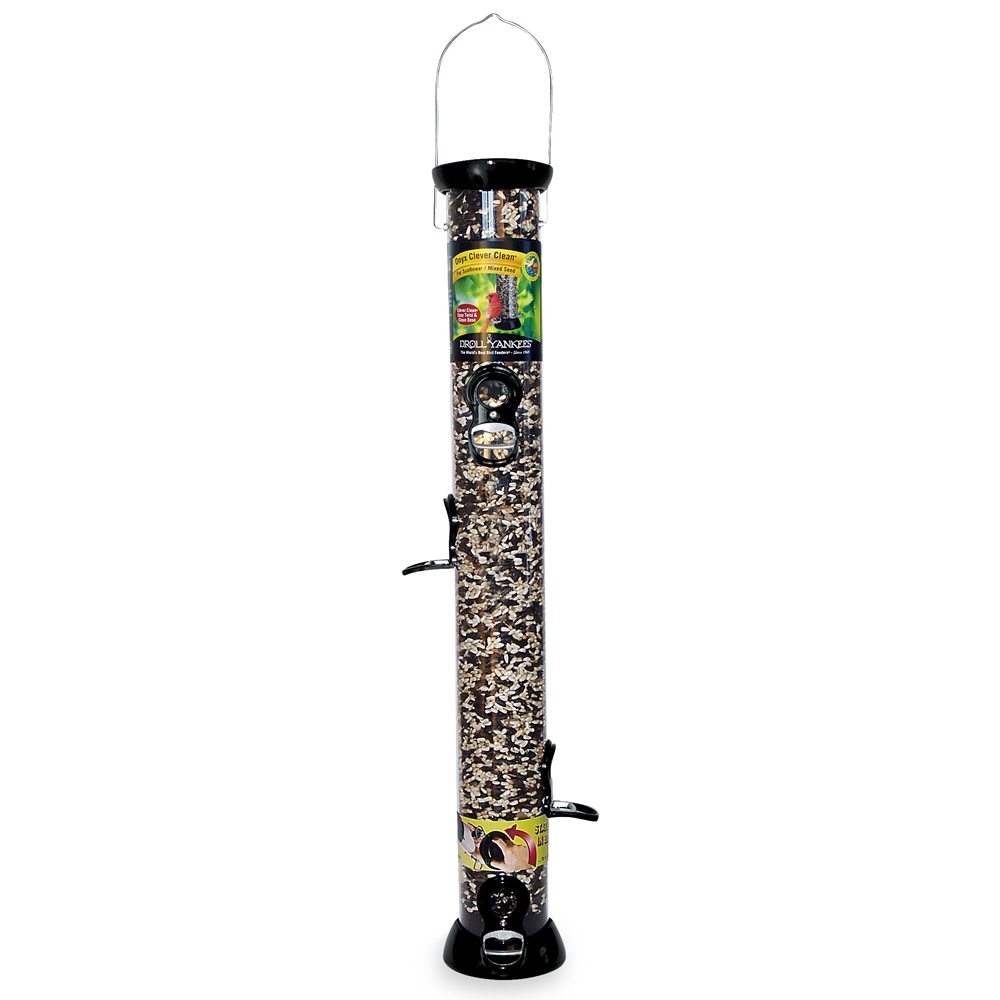 Droll Yankees 24″ Clever Clean Onyx Feeder